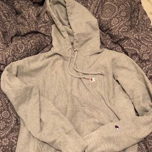 super cute oversized champion hoodie